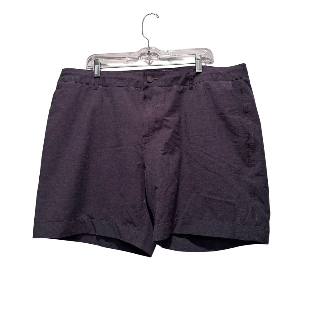 Faherty Men's Gray All Day Shorts Size 40‎ Casual Summer Athleisure